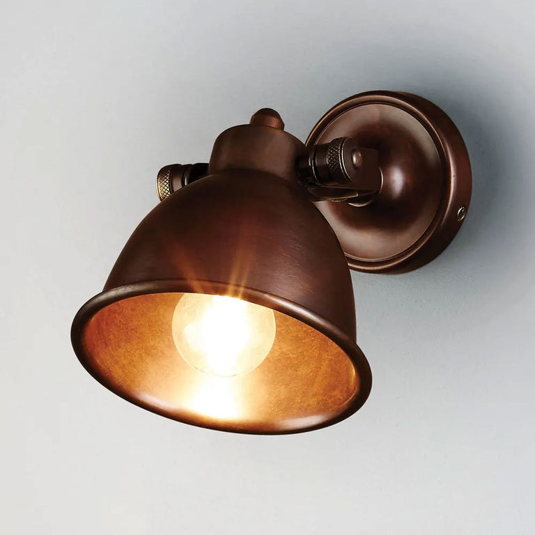 Phoenix Wall Light Dark Brass - ELPIM50718ABD