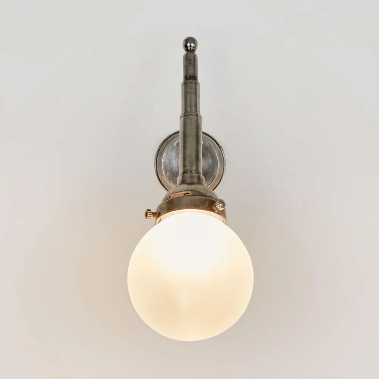 Paris Wall Light Antique Silver - ELPIM51057AS