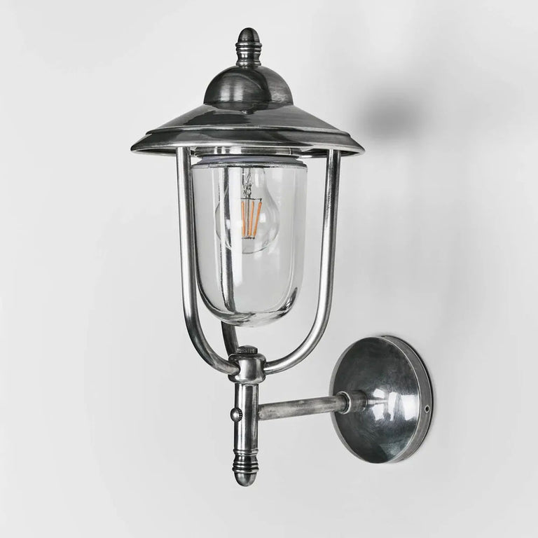 Pier Outdoor Wall Light Antique Silver IP54 - ELPIM51230AS