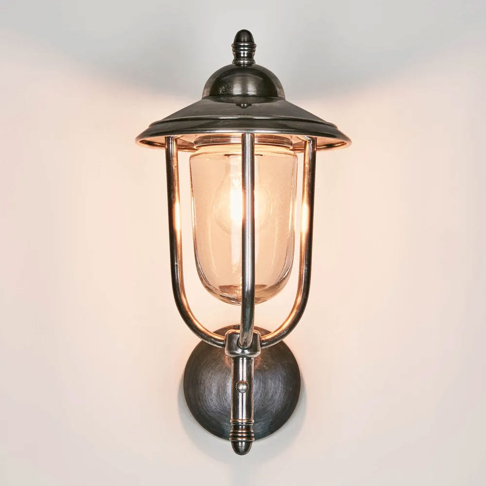 Pier Outdoor Wall Light Antique Silver IP54 - ELPIM51230AS