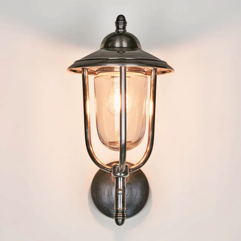 Pier Outdoor Wall Light Antique Silver IP54 - ELPIM51230AS