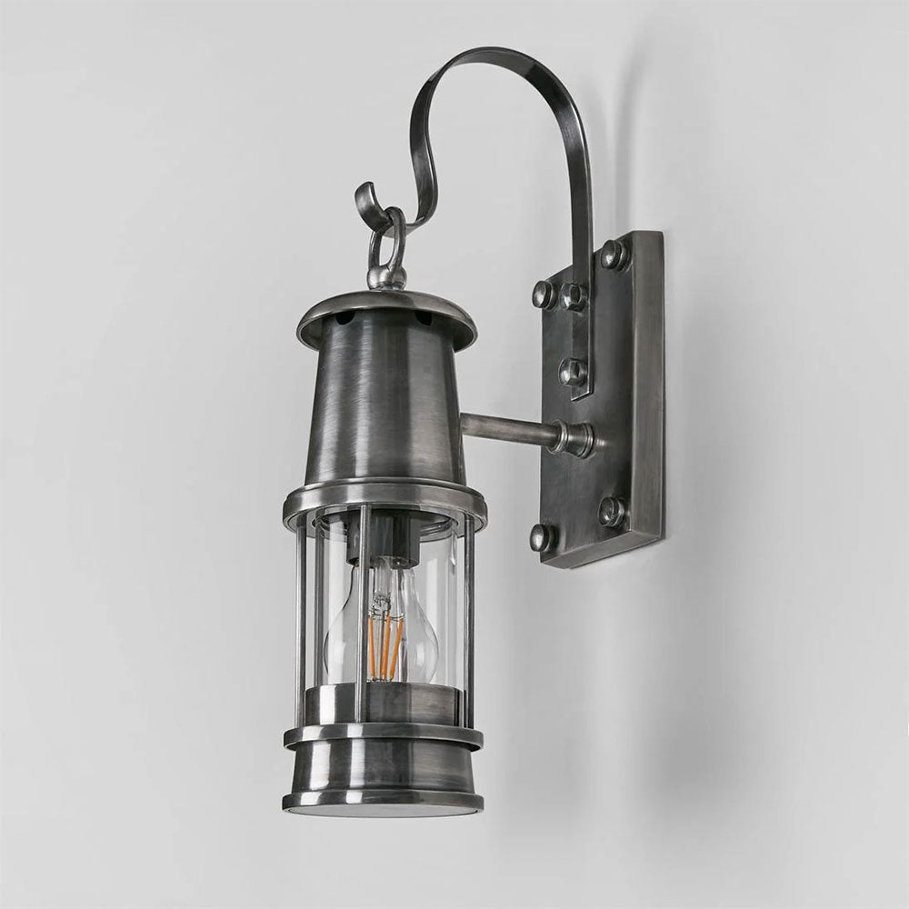 Liberty Outdoor Wall Light Antique Silver - ELPIM51296AS