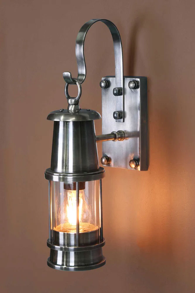Liberty Outdoor Wall Light Antique Silver - ELPIM51296AS