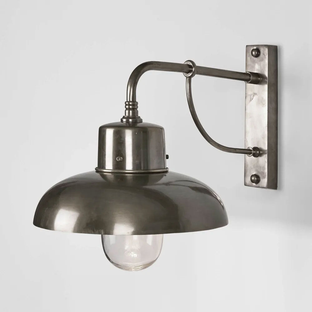 Bridgewater Outdoor Wall Light Silver IP54- ELPIM51507AS