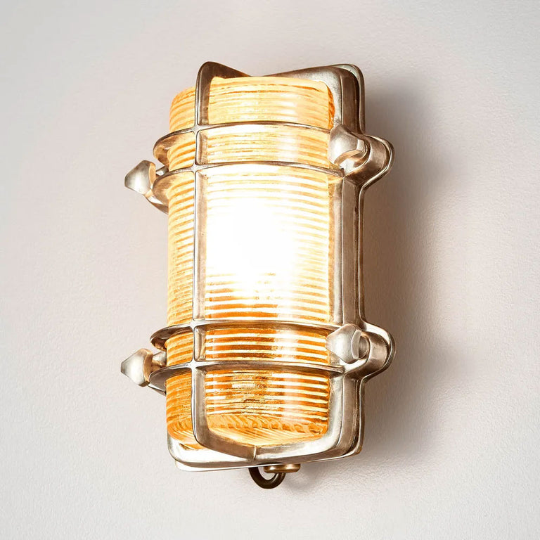 Harley Outdoor Wall Light Antique Silver IP54 - ELPIM51578AS
