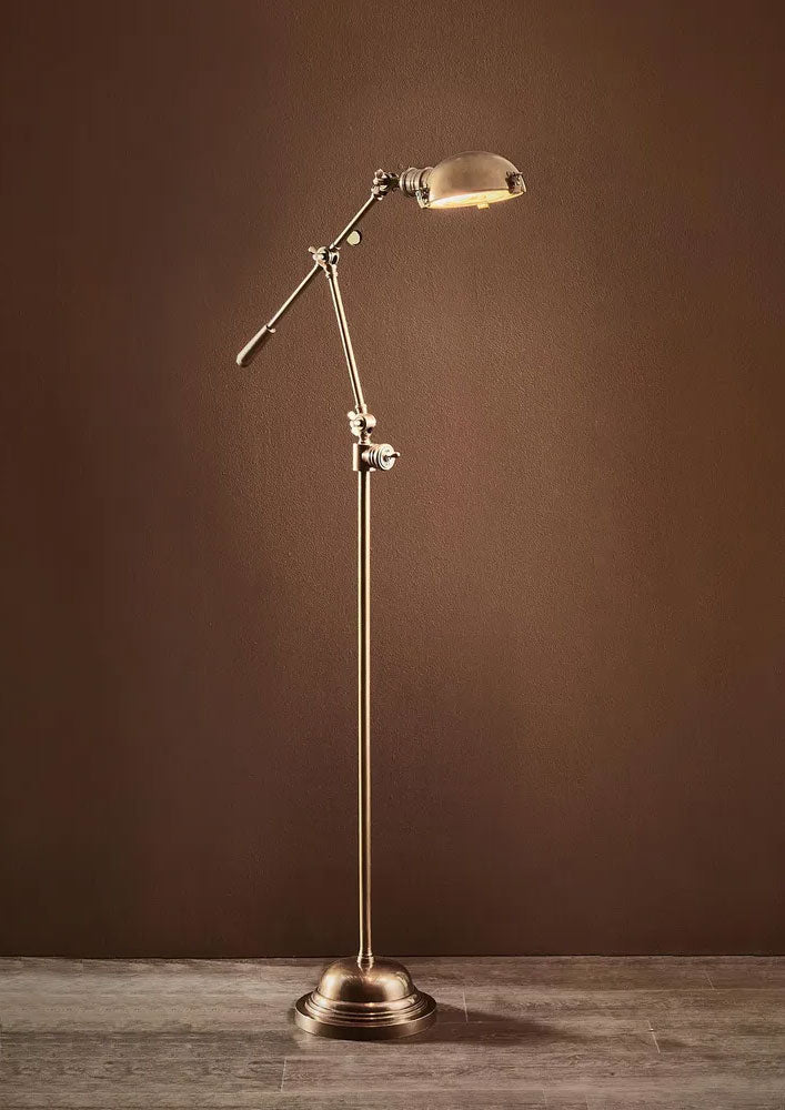 Royce Floor Lamp Antique Brass - ELPIM51822AB