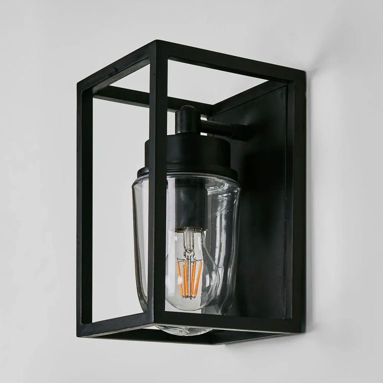Wellington Outdoor Wall Light Black IP54 - ELPIM51831BLK