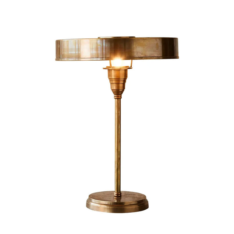 Bankstown Large Table Lamp Antique Brass - ELPIM51990AB