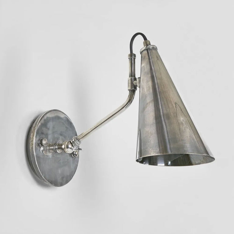 Cloudy Bay Wall Lamp Antique Silver - ELPIM52265AS