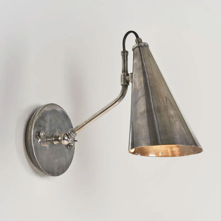 Cloudy Bay Wall Lamp Antique Silver - ELPIM52265AS
