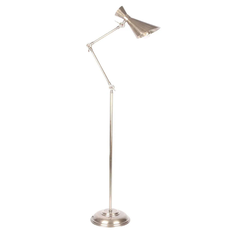 Grasshopper Floor Lamp Antique Silver - ELPIM52310AS