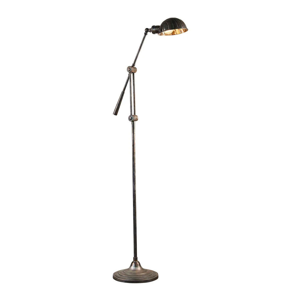 Calais Floor Lamp Antique Silver - ELPIM57025AS