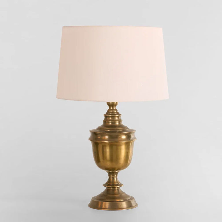 Sheffield Table Lamp Antique Brass With Shade - ELPIM58269AB