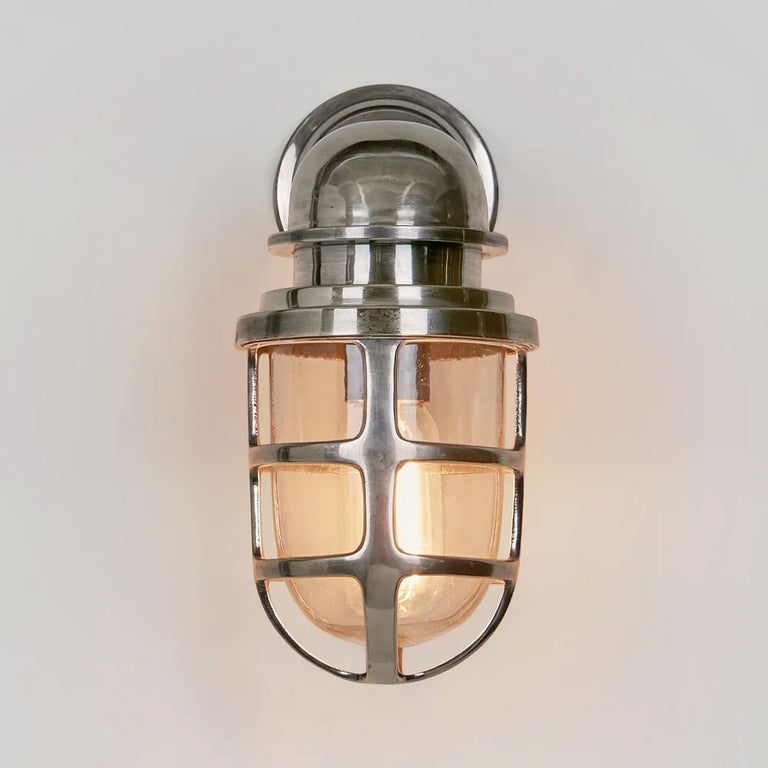 Porto Outdoor Wall Light Antique Silver IP54 - ELPIM59895AS
