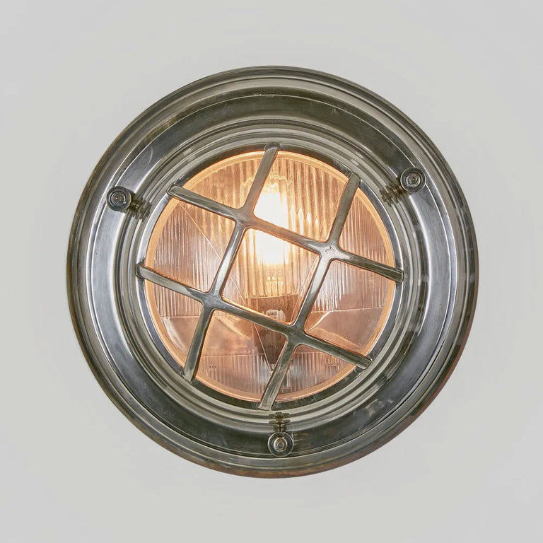 Jervis Outdoor Wall Lamp Silver IP54 - ELPIM59986AS