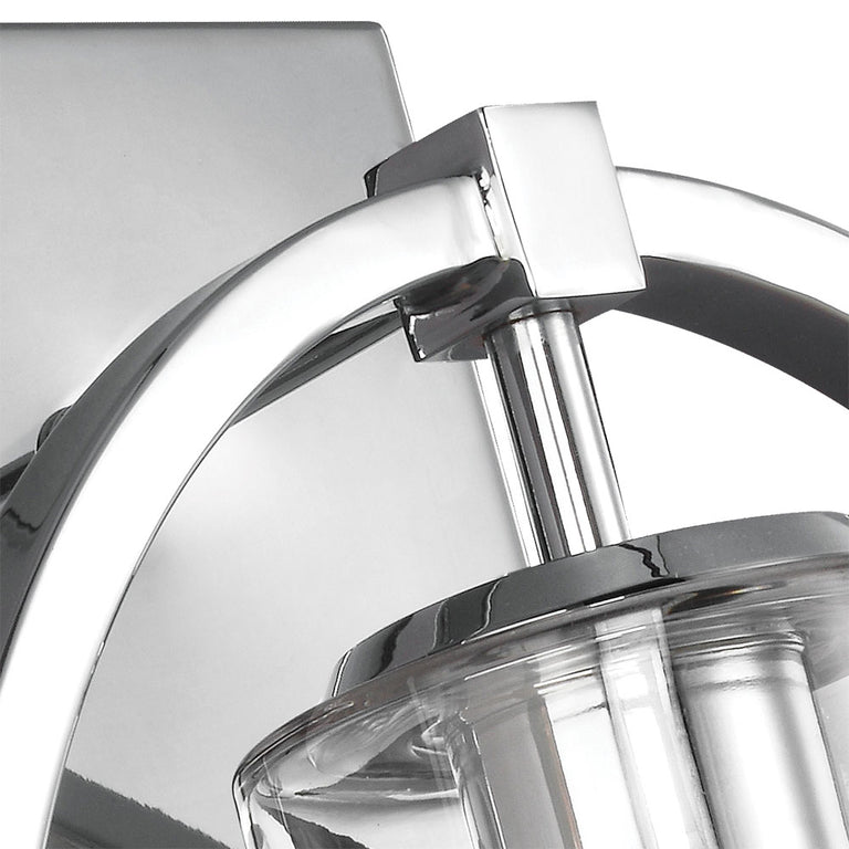 Marlena 1 Light Wall Light Polished Chrome - ELS.FE-MARLENA1-CH