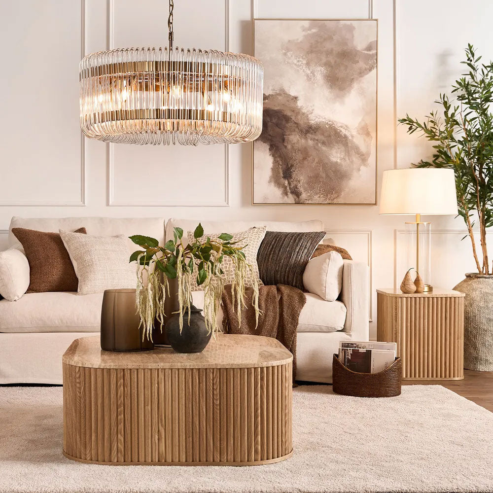 Alpine Chandelier Brass - ELS1014668