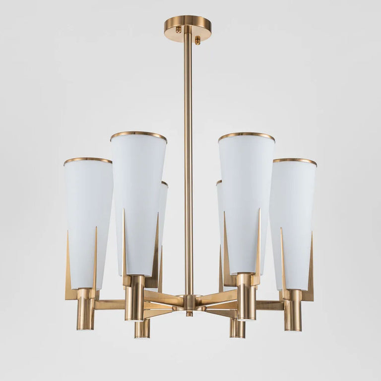 St Germain Chandelier Brass - ELS1015786