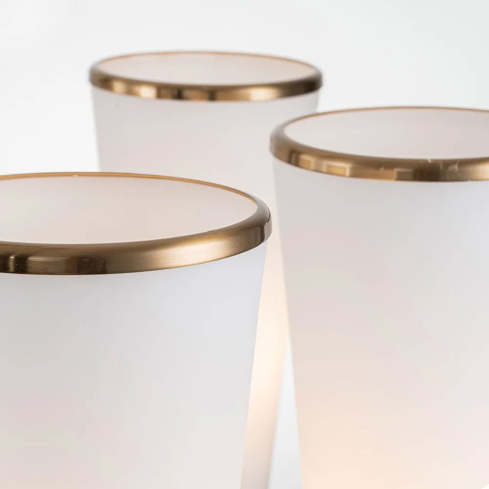 St Germain Chandelier Brass - ELS1015786