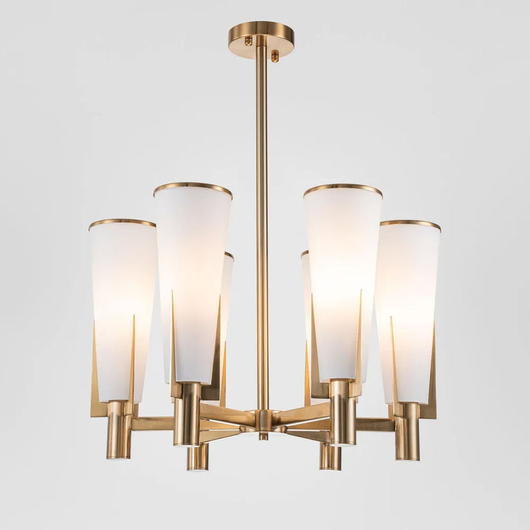 St Germain Chandelier Brass - ELS1015786
