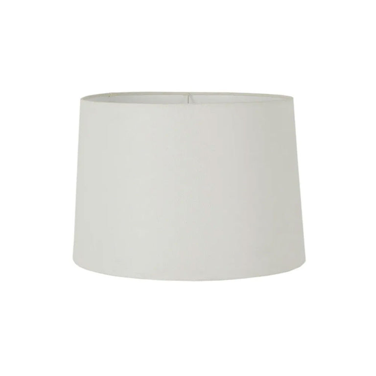 Linen Drum Shade Small 12" Textured Ivory - ELSZ121058IVEU