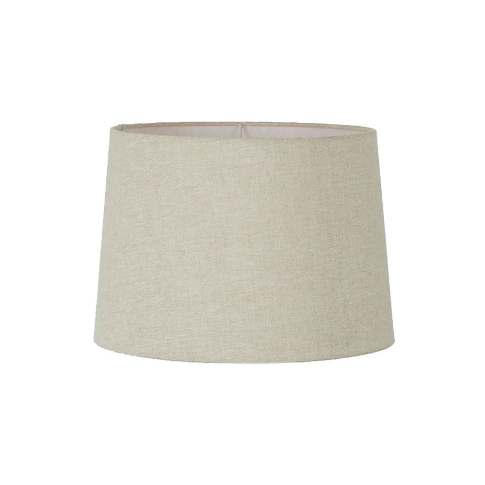 Linen Drum Shade Small 12" Light Natural Linen - ELSZ121058LLEU