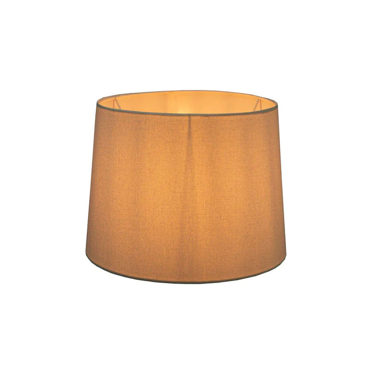 Linen Drum Shade Small 12" Light Natural Linen - ELSZ121058LLEU