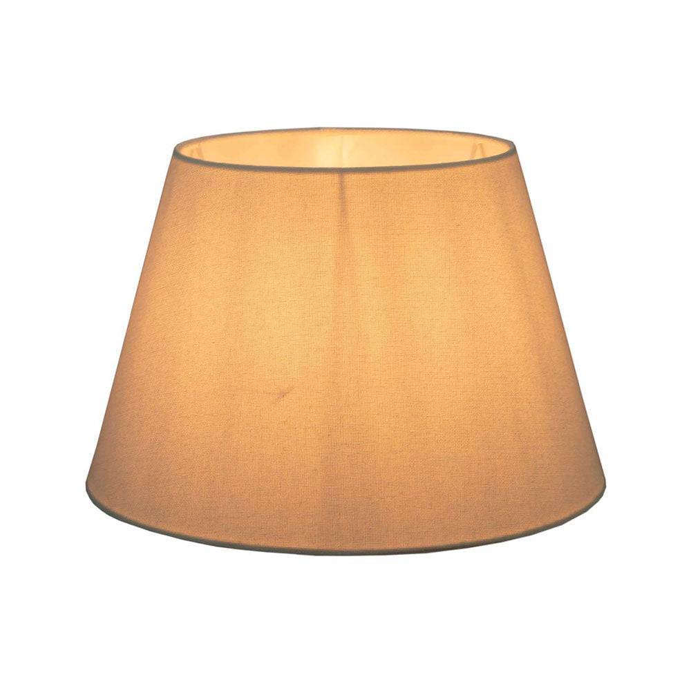 Linen Taper Shade Large 16" Textured Ivory - ELSZ161110IVEU
