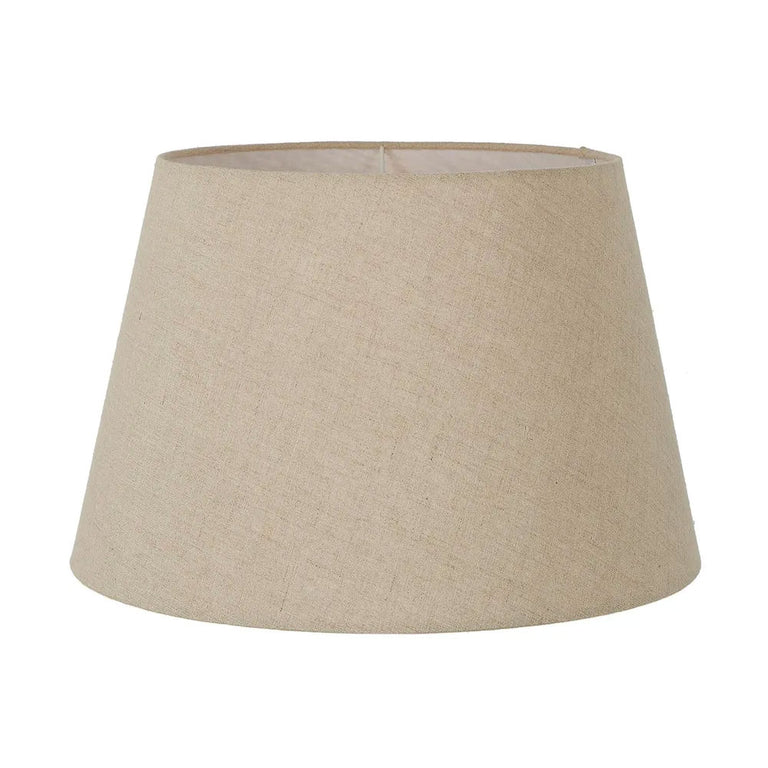 Linen Taper Shade Large 16" Dark Natural - ELSZ161110NLEU