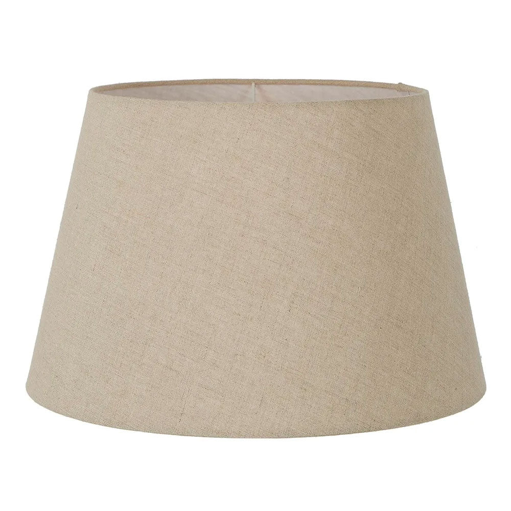Linen Taper Shade XL 18" Dark Natural - ELSZ181310NLEU