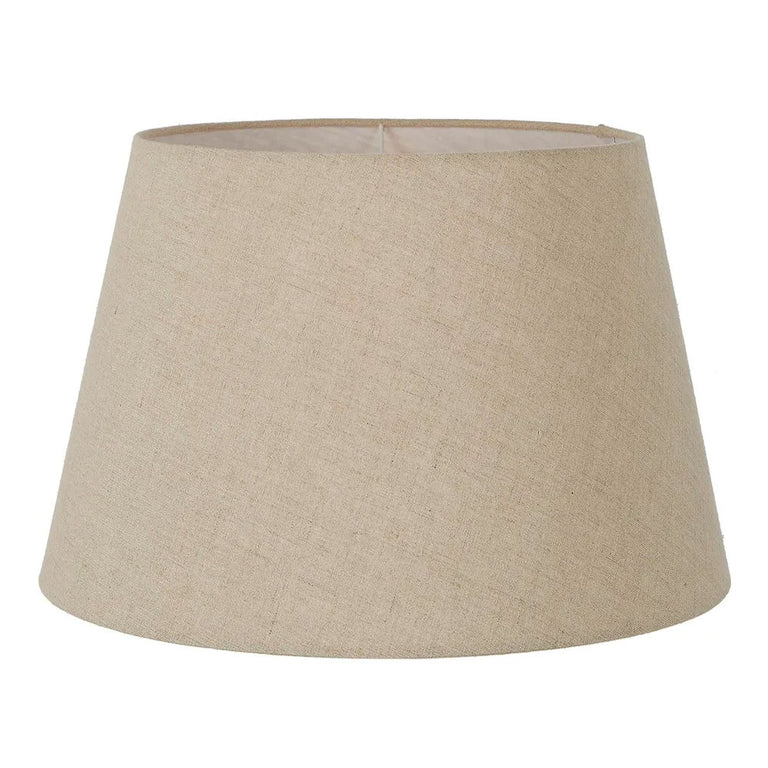 Linen Taper Shade XL 18" Dark Natural - ELSZ181310NLEU