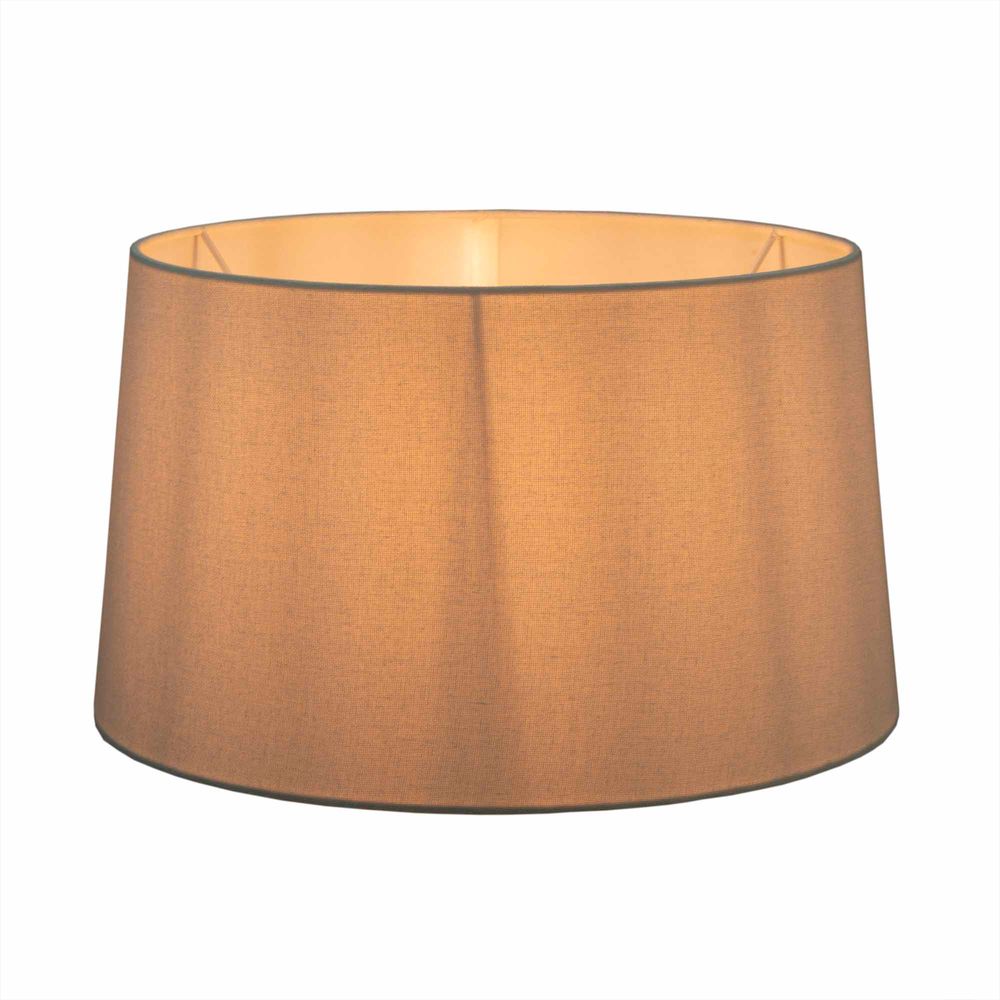 Linen Drum Shade XL 18" Textured Ivory - ELSZ1816105IVEU