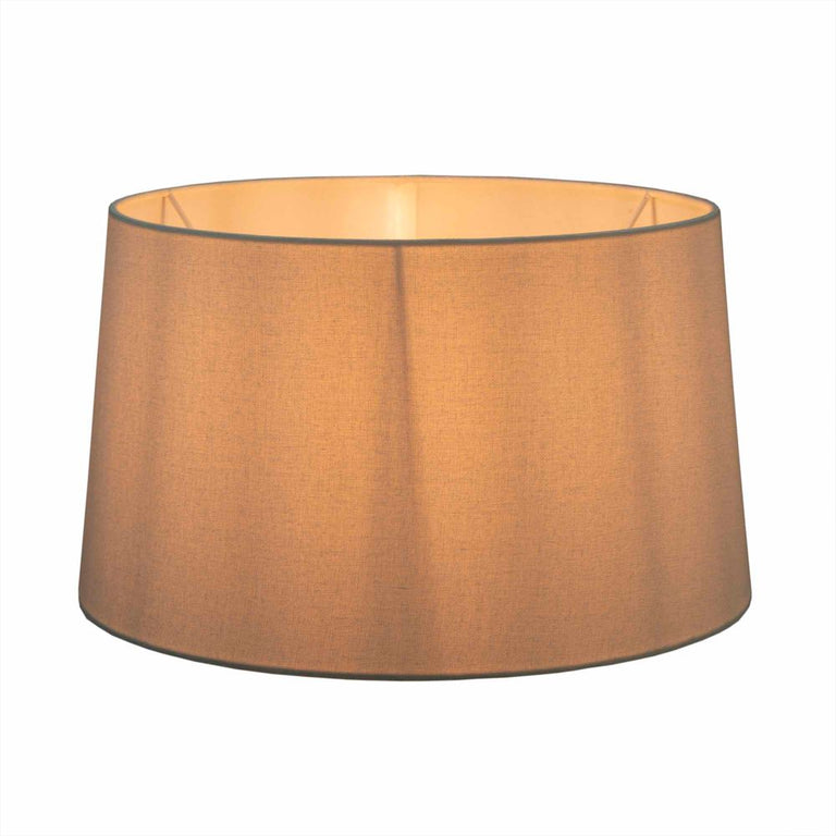 Linen Drum Shade XL 18" Textured Ivory - ELSZ1816105IVEU
