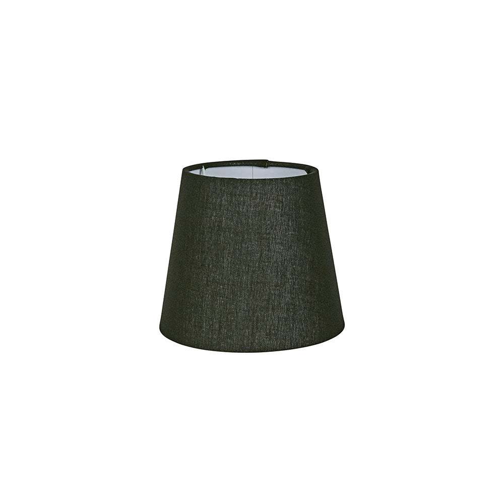 Linen Taper Shade XXS 7" Black - ELSZ756BLKEU