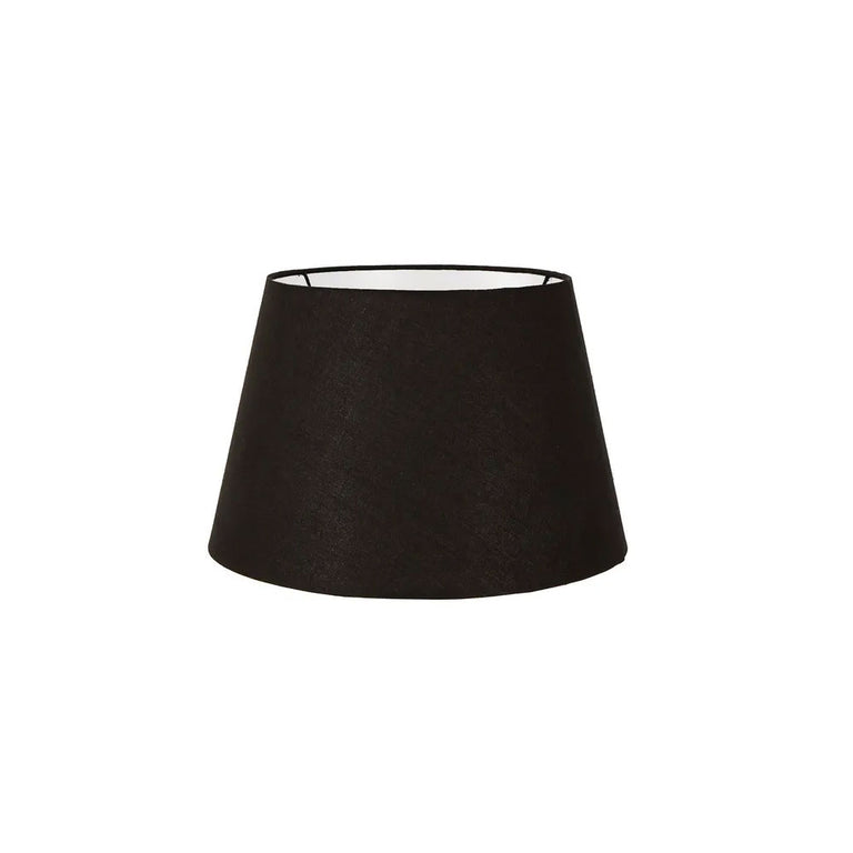 Linen Taper Shade XXS 8" Black - ELSZ8555BLKEU
