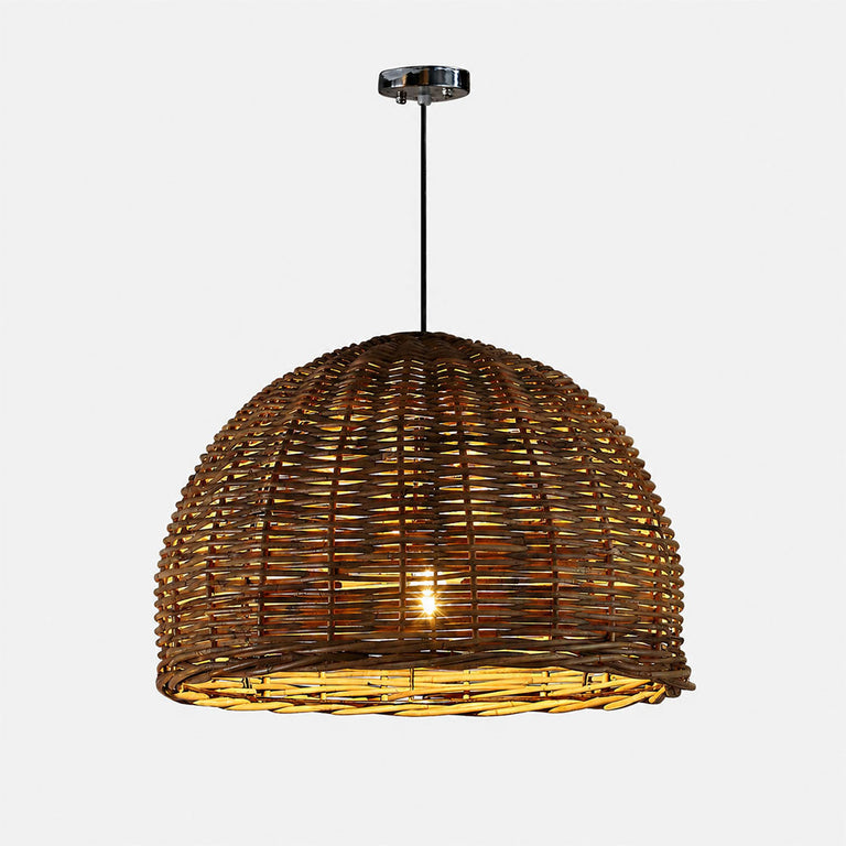 Rattan Pendant Large Rustic - ELVAN222