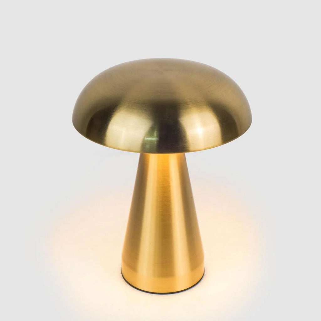 Terri Rechargeable Table Lamp Brass - ELWEL138
