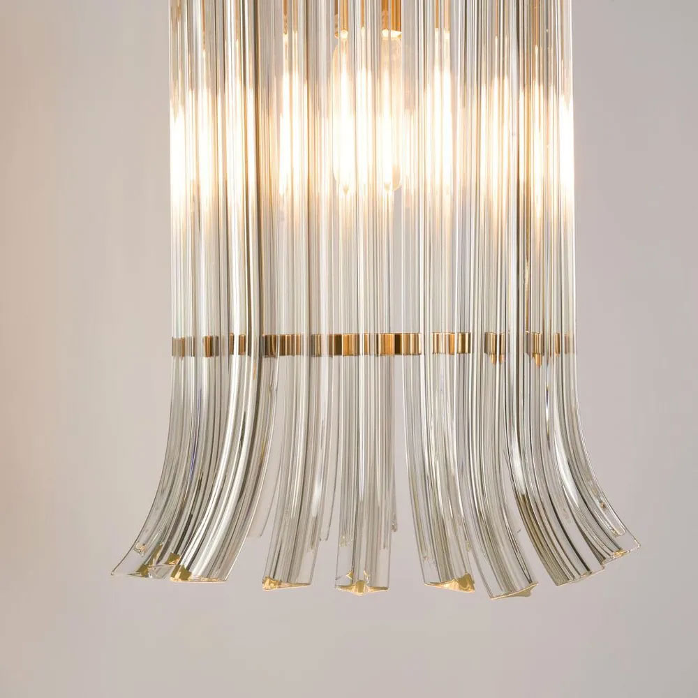 Petal Chandelier Brass - ELYS1017331