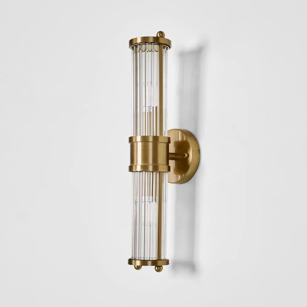 Jenson Double Wall Light Brass - ELYS1113212