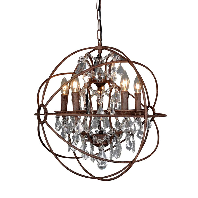 Sundance Chandelier Medium Rust - ELZRD60002-50R