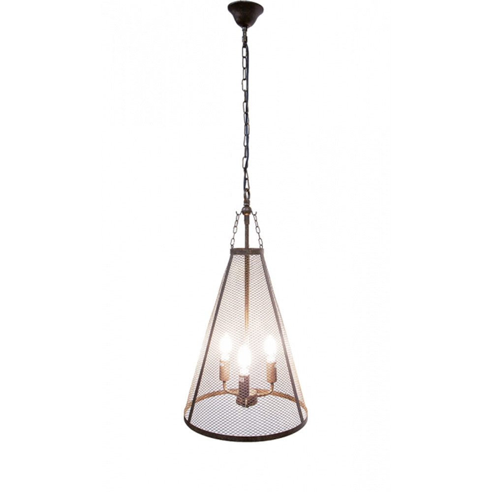 Walker 3 Light Pendant Bronze - ELZRD7238BRZ