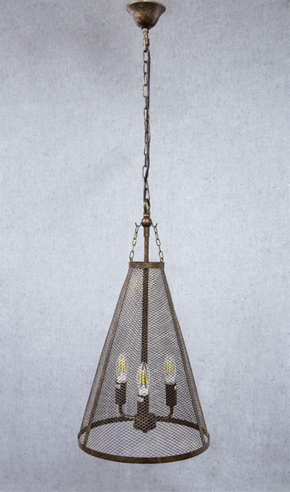 Walker 3 Light Pendant Bronze - ELZRD7238BRZ