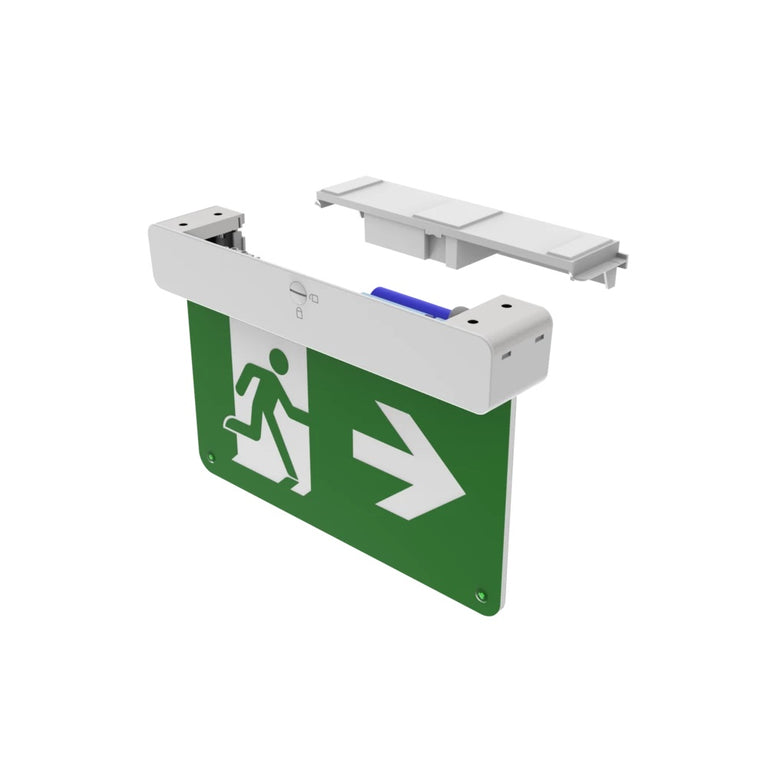 Emergency Exit 24 Metre Viewing White - SELK1500EX3