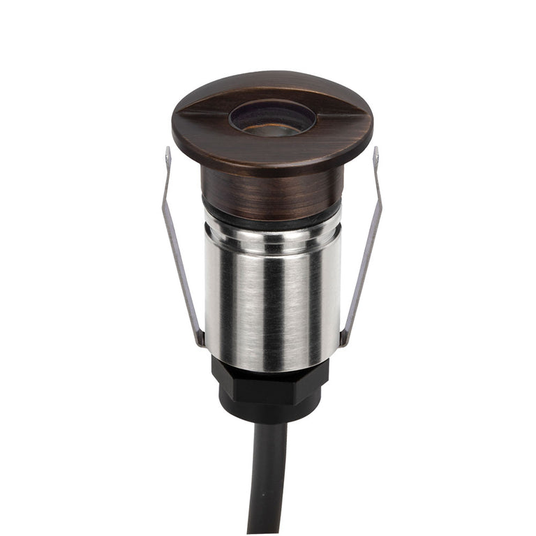 Emit-85 6W 24V DC 36° LED Eyelid Decklight Antique Brass / RGBW - 10247