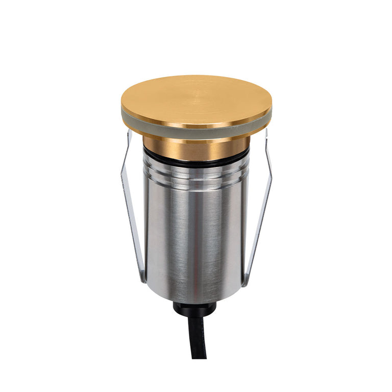 Emit-55 2.5W 24V DC 36° LED Halo Decklight Brushed Brass / RGBW - 10154