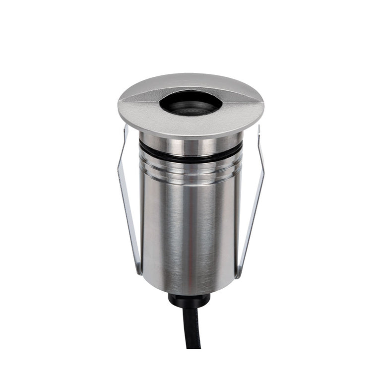 Emit-55 2.5W 12V / 24V DC 36° LED Eyelid Decklight 316 Stainless Steel / Tri-Colour - 10099