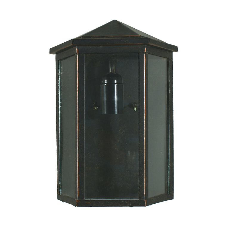 Downing Outdoor Wall Sconce Light Black