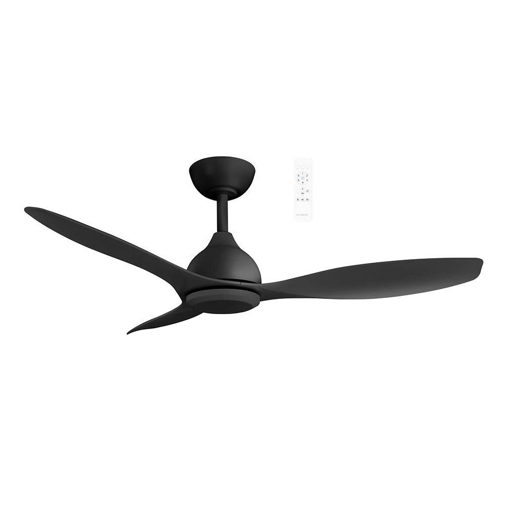 Elite 52" DC Smart Ceiling Fan With WIFI Remote Control Matt Black - MEDC133M