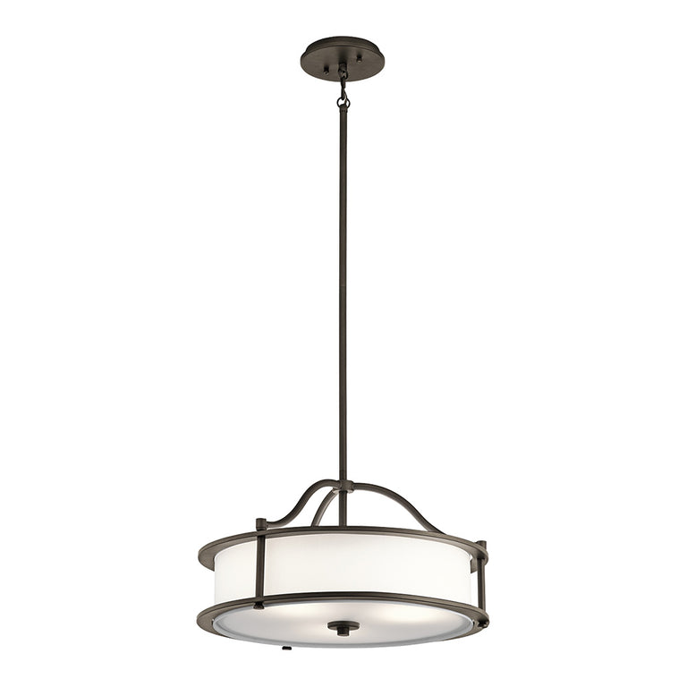 Emory 3 Light Pendant / Semi Flush Olde Bronze - KL/EMORY/P/S/OZ