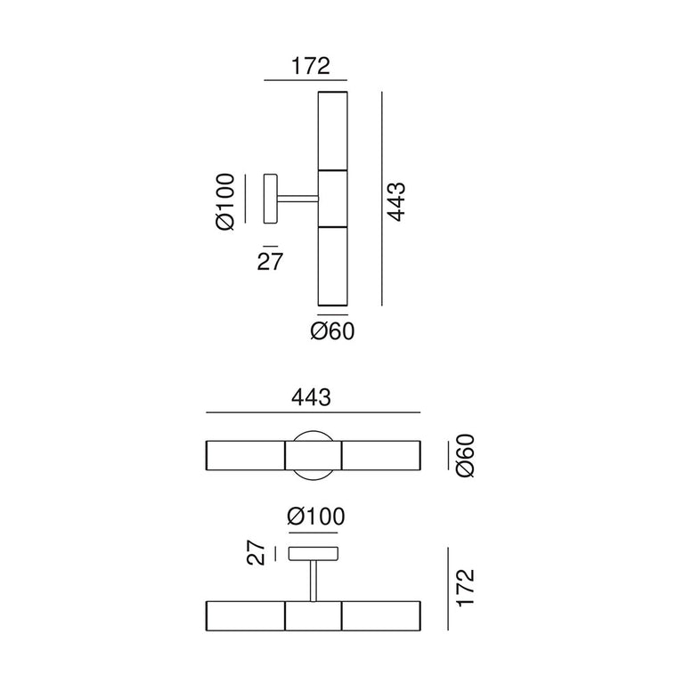 Etoile 2 Light Wall Light - 274.04